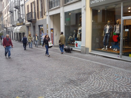 Maiale in via Cavour 2