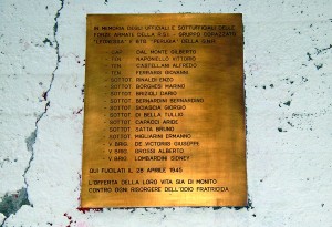 Targa Commemorativa