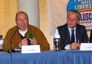 I segretari provinciali di Lega e Pdl, Ferdinando Pucci Ceresa e Dario Perego