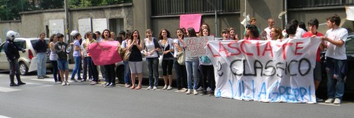 gruppo protesta