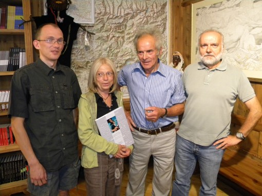 Carlo Caccia, Luisa Rota Sperti, Giuseppe Det Alippi e Roberto Mantovani