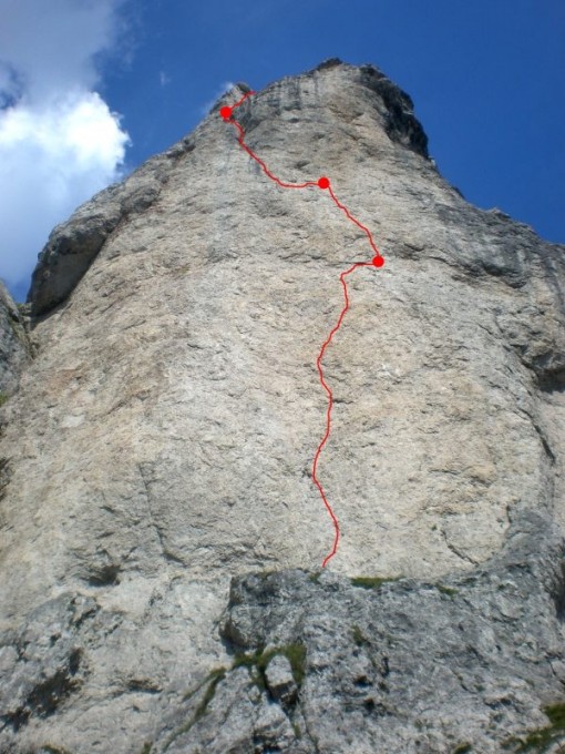 Torre Cecilia via Direttissima dei Ragni (Piazza_Tizzoni_Colombo 1959)