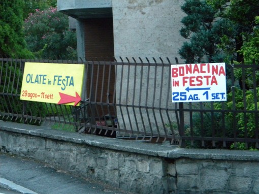 feste olate e bonacina