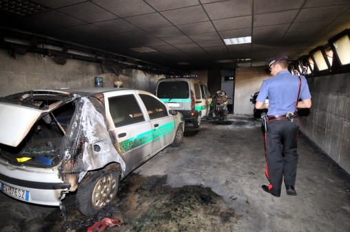 Rogo garage polizia locale Calolziocorte