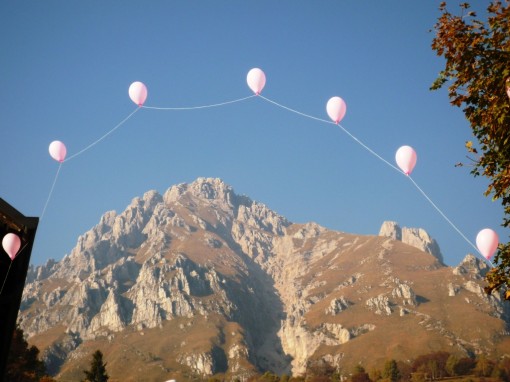 Piani Resinelli palloncini giro d'italia