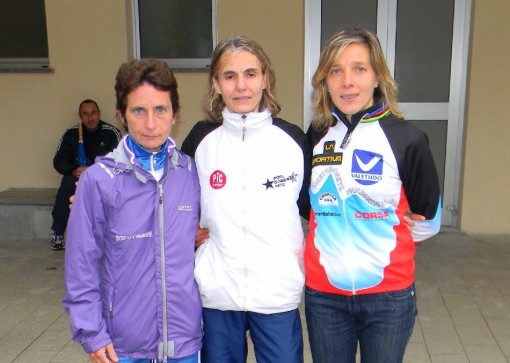Maggianico - Camposecco (Podio Femminile da Sx Gilardi Daniela 2a; Clerici Cristina 1a, Scotti Ester 3a )