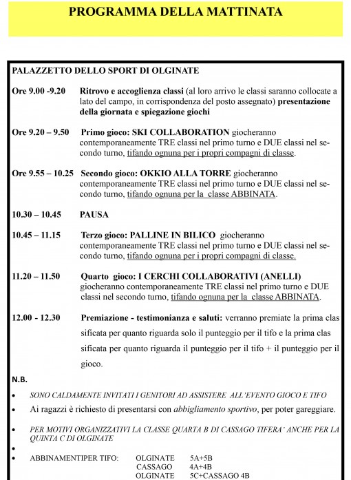programma-Io tifo positivo