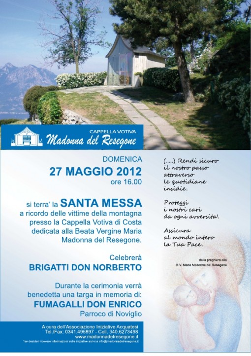 Messa Cappella Costa