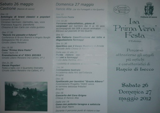 Programma Rancio