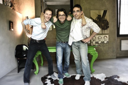 Da sinistra Roberto Milani, Fabio Dodesini e Luca Mauri