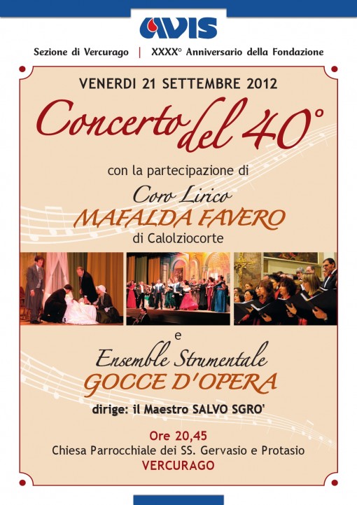 CORO MAFALDA FAVERO 2012_Locandina A3