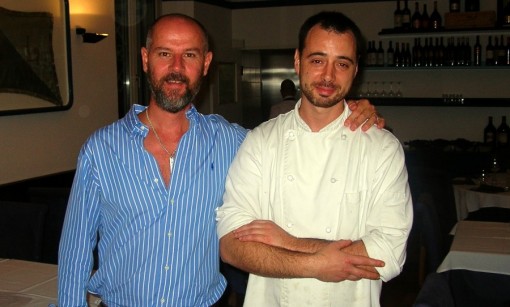 Canottieri Lecco Patrizio Todeschi gestore e Andrea Galperti chef