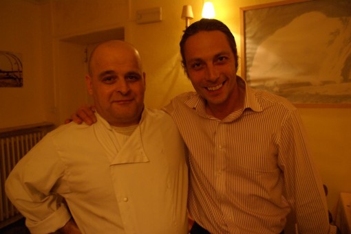 Lo Chef Silvano Parolini e Davide Deghi Lo Chef Silvano Parolini e Davide Deghi