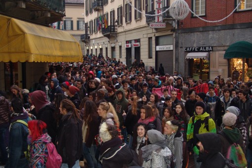 Manifestazione studenti 01/12/2012
