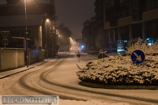 Lecco sotto la neve 14/12/12