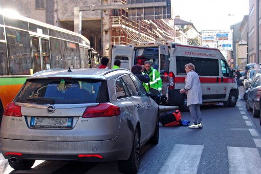 Investimento pedone C.so Martiri