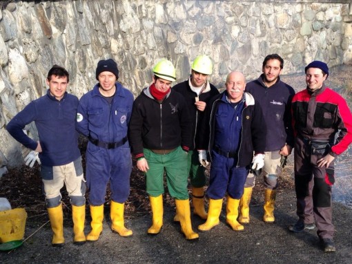 Pulizia Torrente Toscio Civate gennaio 2013 (3)