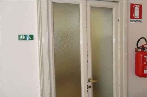 bagni al primo piano municipio