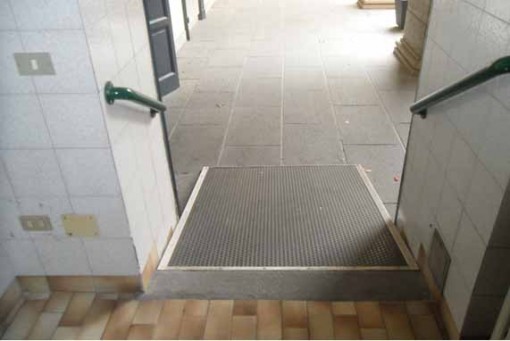 rampa bagni piano terra