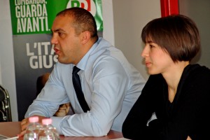 Gian Mario Fragomeli, Veronica Tentori