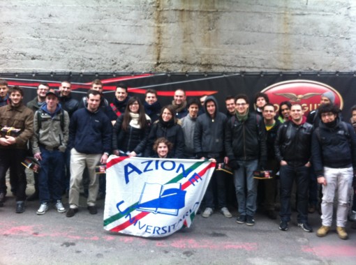 Azione universitaria, Moto Guzzi