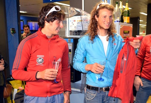 Montagna - Ragni arrivo linate egger Della Bordella e Schiera - 10 marzo 2013