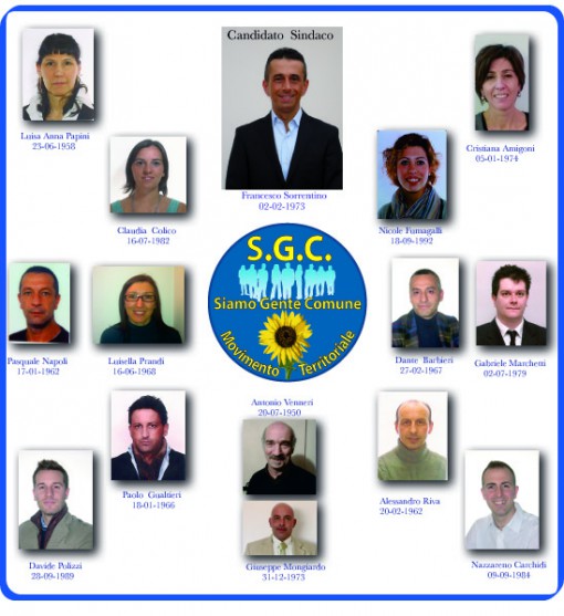 Presentazione candidati SGC Calolziocorte