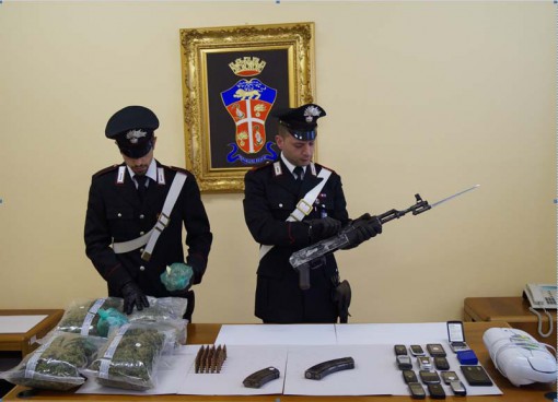 sequestro cc ak47 e droga