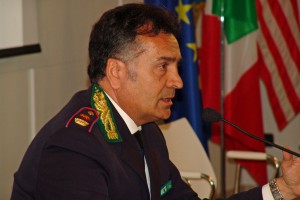 Il comandante Franco Morizio