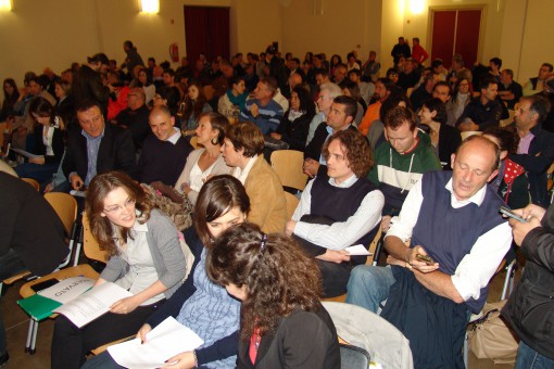 confronto candidati sindaci Calolzio 2013 - pubblico