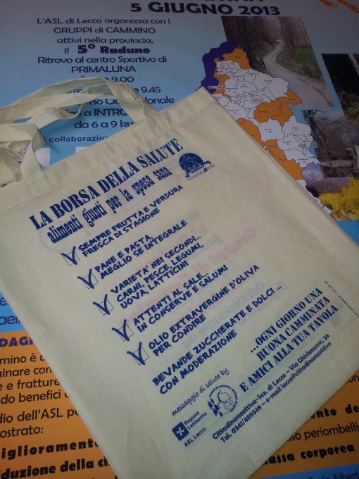 Gruppi di Cammino, la borsa della salute