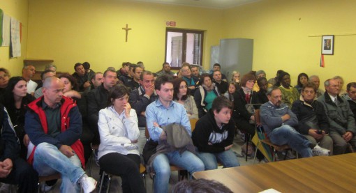 Monte Marenzo frana maggio 2013 riunone cittadini