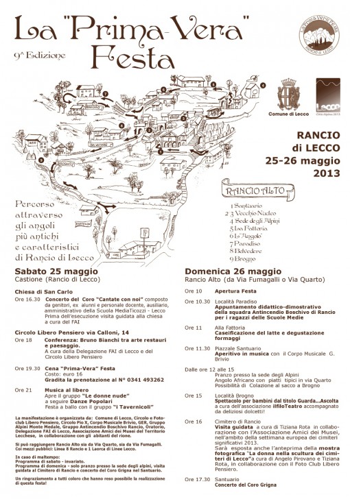 Prima Vera Festa Rancio 2013