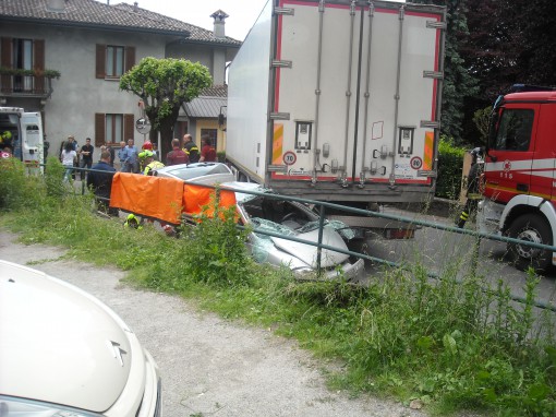 incidente Castello Brianza 23 maggio 2013