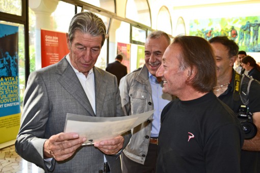 Ancora con Gimondi al Don Guanella