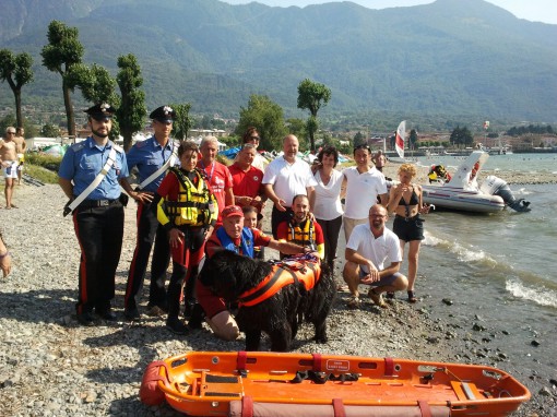 Lario Sicuro - Cani bagnino a Colico
