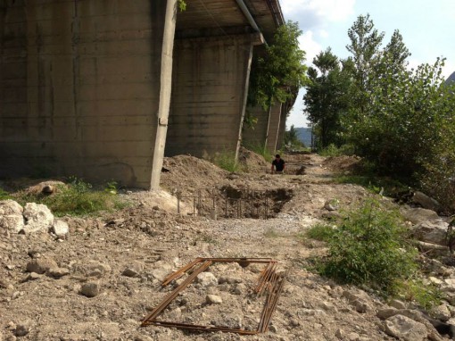 ciclopista Abbadia Lecco - lavori ripresi