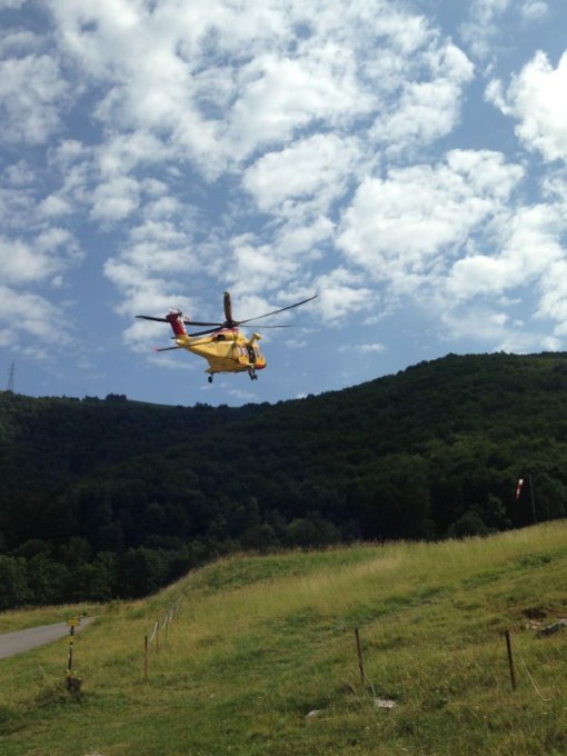 morto sul Resegone - elisoccorso - 9 agosto 2013 (3)