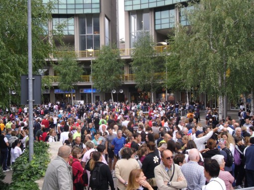 Raduno prima della partenza