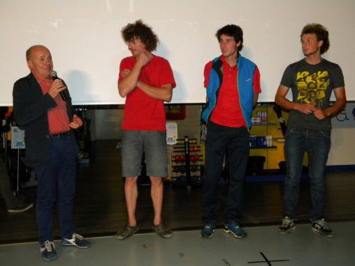 Sergio Longoni, Matteo Bernasconi, Matteo Della Bordella, Luca Schiera