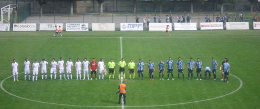 Sport - Pontisola Lecco - squadre in campo 22-9-13