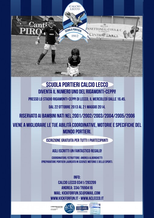 Sport - locandina scuola portieri