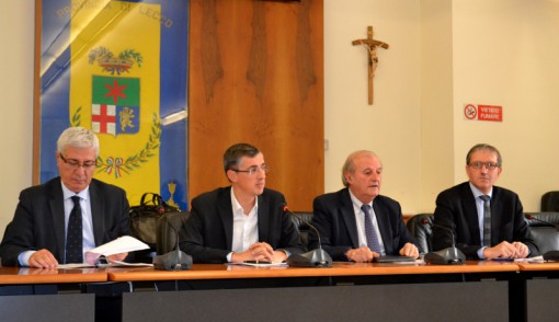 Da sx Tonini, Bezzi, A. Redaelli, Capitanio