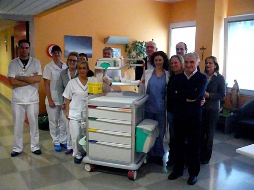Donazione carrelli oncologia