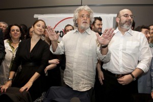 M5S - conferenza stampa elezione Presidente della Repubblica Napolitano