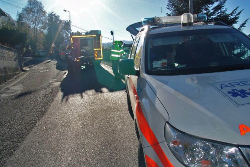 operatore ecologico travolto - caolzio (1)