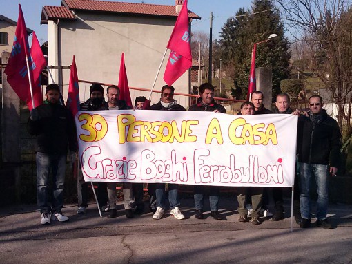 siderurgica ferro bulloni rogeno protesta metalgoi