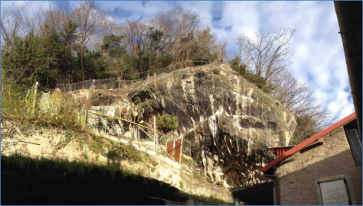 Episodio franoso nel gennaio del 2014 a Malavedo