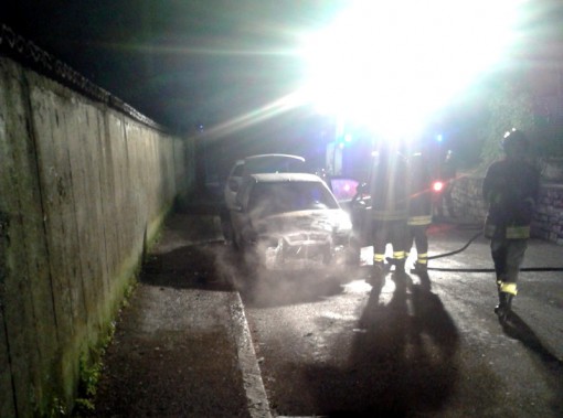 incendio auto a rancio 1