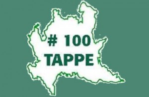 100 tappe in lombardia logo